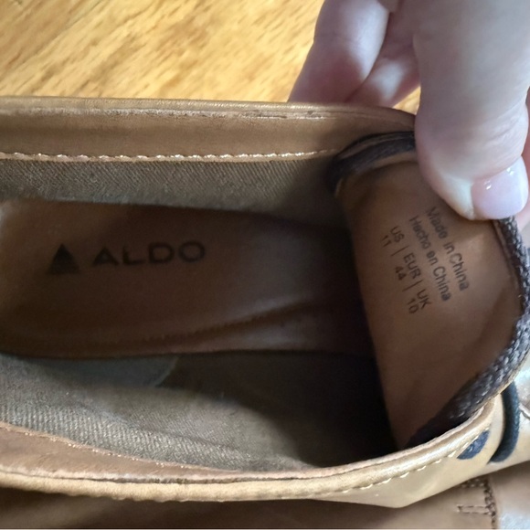 Aldo Brown Chukka Boots with Suede Finish